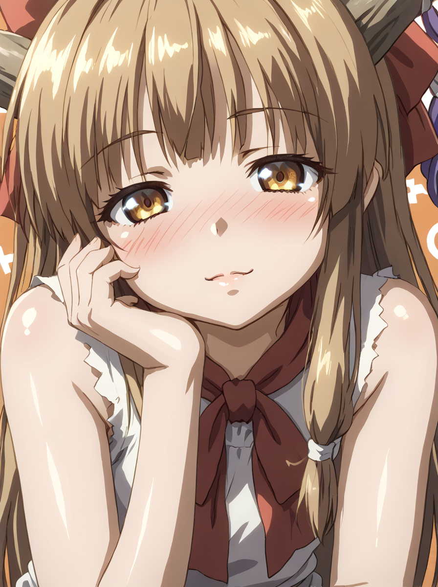 detailed background, shiny skin, posing,
<lora:suika.pony:1>,
suika,
<lora:jelsis.pony:1>,
jelsis,