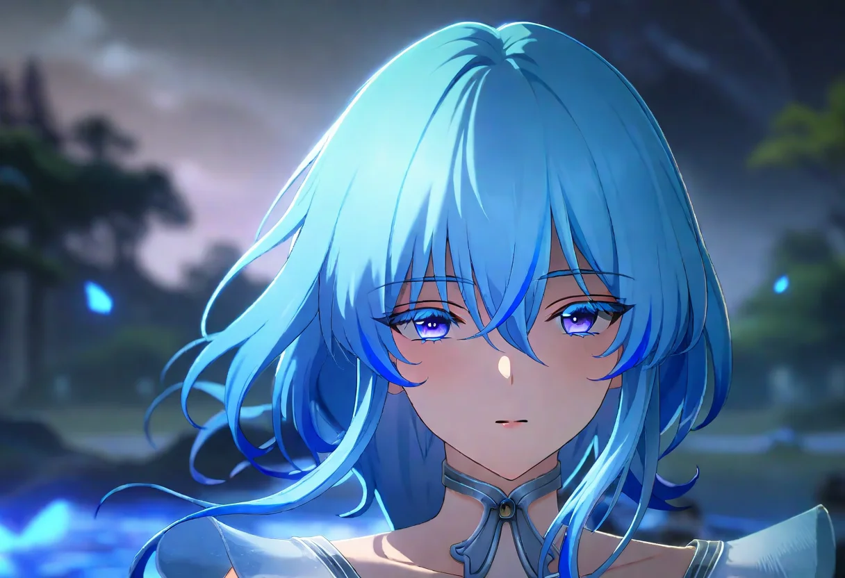 best quality, masterpiece,
shorx1, 1girl, aqua hair, gradient eyes, outfit_2, keepx2_dress, floating hair, serene expression, solo, upper body, outdoors, blurry background, depth of field, portrait, mystical environment, ethereal atmosphere, glowing highlights on hair, evening environment, cinematic shot
<lora:Shorekeeperxl:0.8>