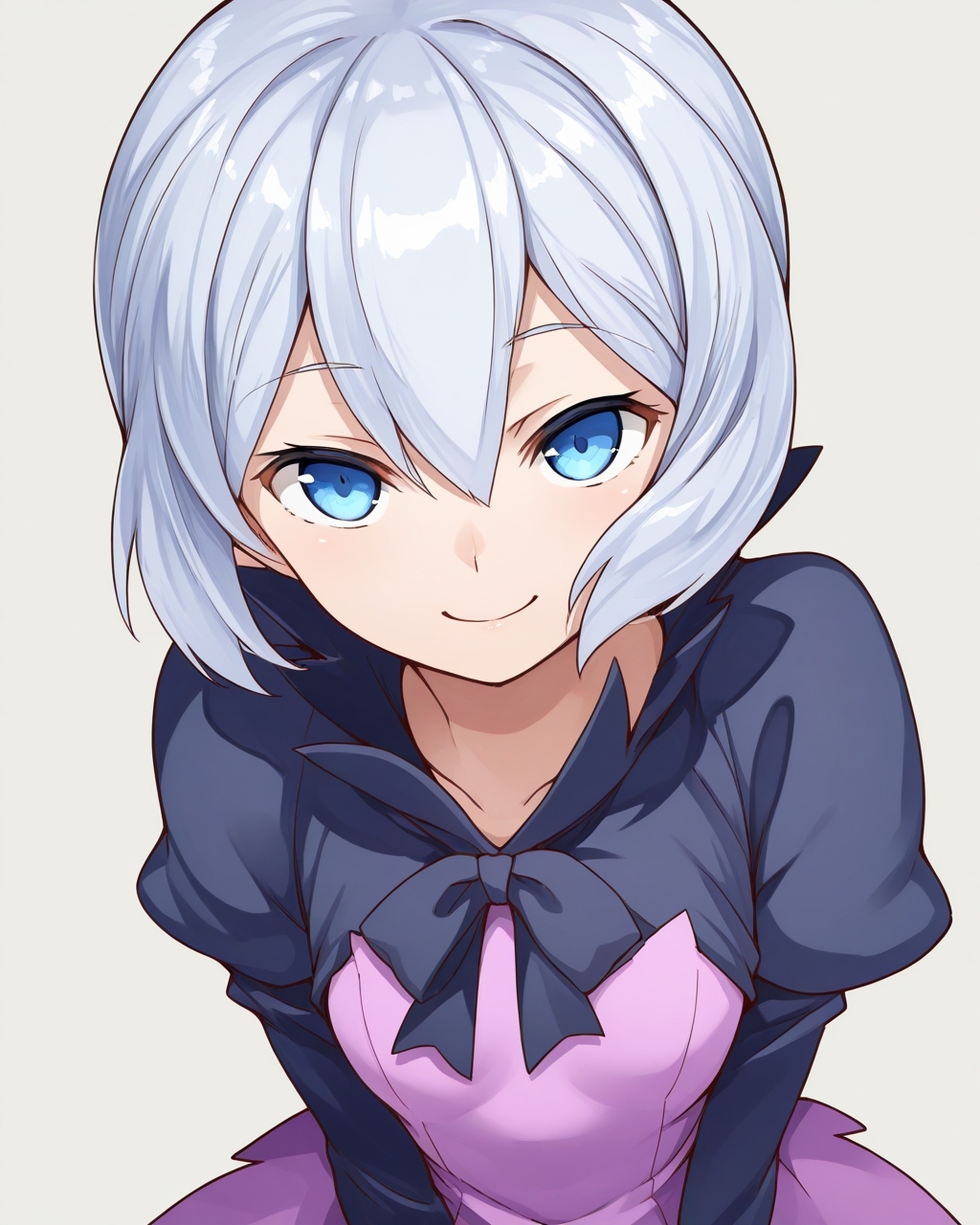masterpiece, best quality, highres, simple background, looking at viewer, smile,
1girl, kijima_shia, shia_dress,
<lora:kijima_shia_il_v1:1>
