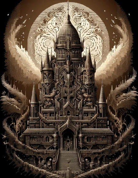 Vector Art, Fantasy Dreamlike ral-ansrt, Proud, Dark Academia, back-light, panorama, Sepia filter, masterpiece, <lora:ral-ansrt:1.2>, very, magnificent, winning, full color, ambient background, enhanced quality, dynamic composition, atmosphere, artistic, beautiful composition, illustrious, sharp focus