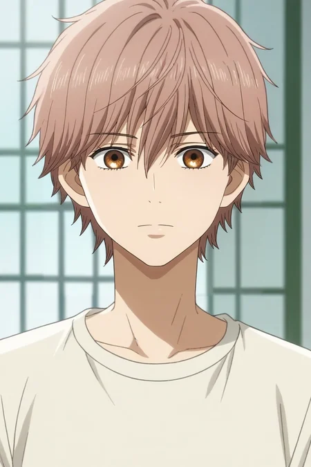 score_9, score_8_up, score_7_up, source_anime, rating_safe, , anime screencap, anime coloring, , looking at viewer, depth of field, 1boy, solo, male focus, <lora:taichi_mashima_pony:0.86>, taichi_mashima, brown hair, brown eyes, short hair, bangs, hair between eyes, , , <lora:sdxl_lightning_8step_lora:1>