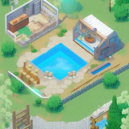 cute-game-style isometric pixel