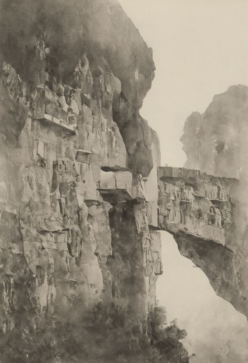 a professional hand sketch of architecture,
(POV view , DOF, first people view from the entrance, low angle shot:1.4),
(Ancient civilization, Alien Prometheus movie scene, dune movie scene:1.5), (The colonial city of the future, in the mist-filled Grand Canyon, on an unknown Earth-like planet, 2 moon on sky, Spaceship flight connects colonies, waterfulls:1.3), (Machu Picchu, a mountain settlement, incredibly spectacular:1.2), (Mario Botta:1.3), (avant-garde, future, reality, science fiction, photorealistic), (modern architecture:1.2), White limestone with black granite, fountain, waterfall, landmark, square, path, narrow street,
(Large Files, Ultra Realistic, 8K, 16k, FHD, HD, VFX, Perfect, Photography, composition, Architecture Sales Photography, Architecture Competition, Ultra High Resolution, Cinematography, High Resolution Image:1.1), (dramatic lighting, direct sunlight, ray tracing, clear shadow:1.2),  (real landscape:1.1), (blurred background:1.0), (urban background, more_details) ,
great lighting, extremely detailed, hillscastel, Neo Classic, Architecture sketch