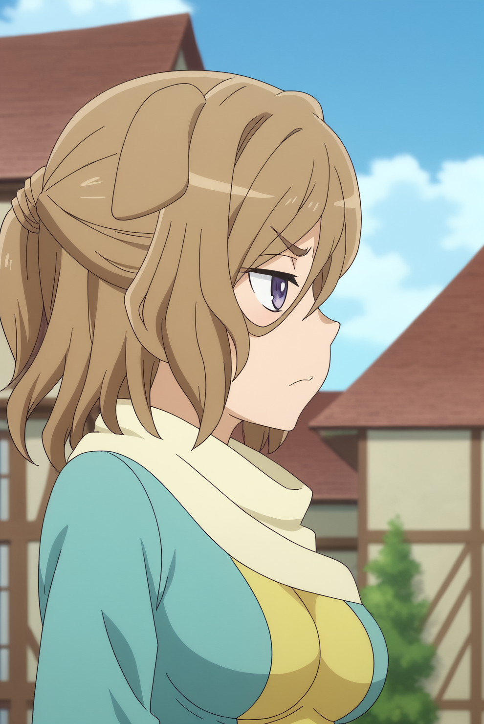 Naza Ersuisu, anime screencap <lora:Danmachi-Naza_Ersuisu-PDXL:0.8>
