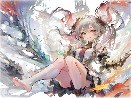 best quality, high quality,high detailed,1girl, full body, simple background, <lora:memento:1>