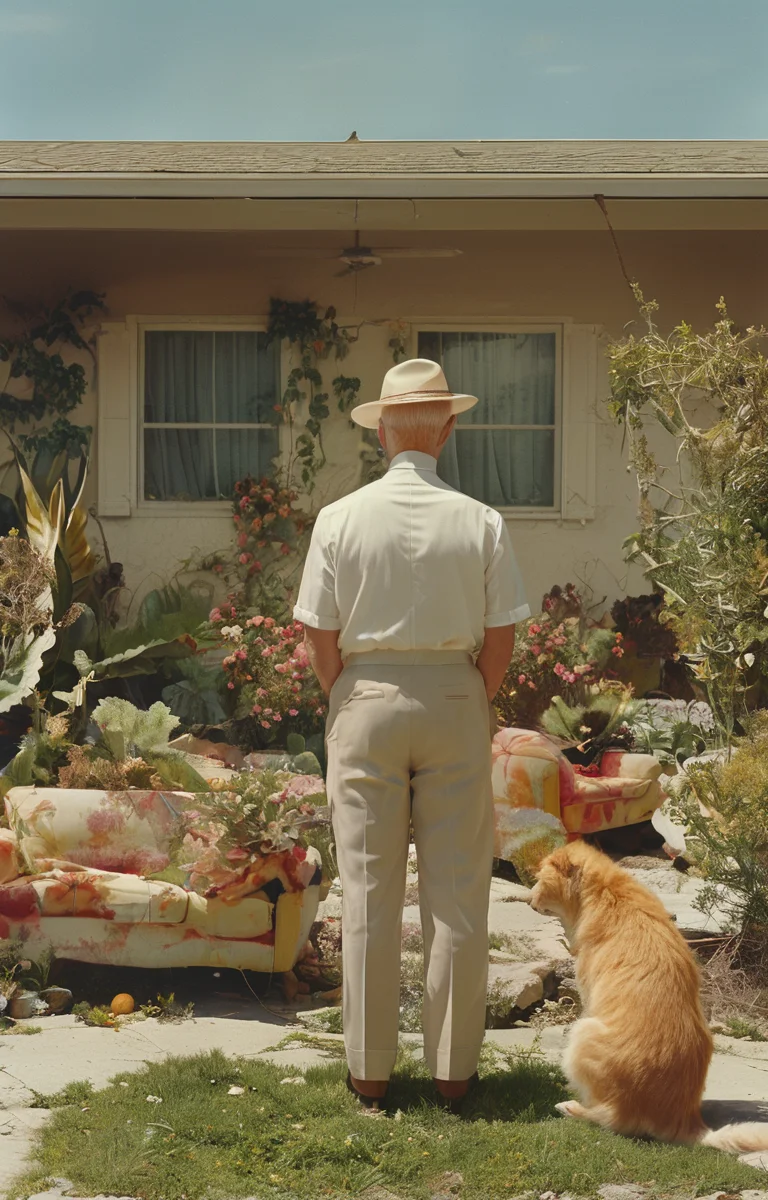 masterpiece,best quality,<lora:tbh157-sdxl:1>,illustration,style of Larry Sultan, animals