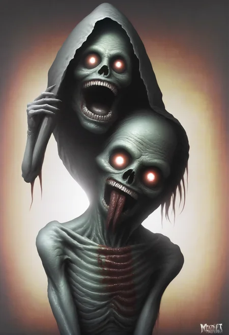 horror, monster, extraterrestrial dinglenob, meat hook<lora:EnvyHorrorXL01:1><lora:EnvyMonsterXL01:1.3>