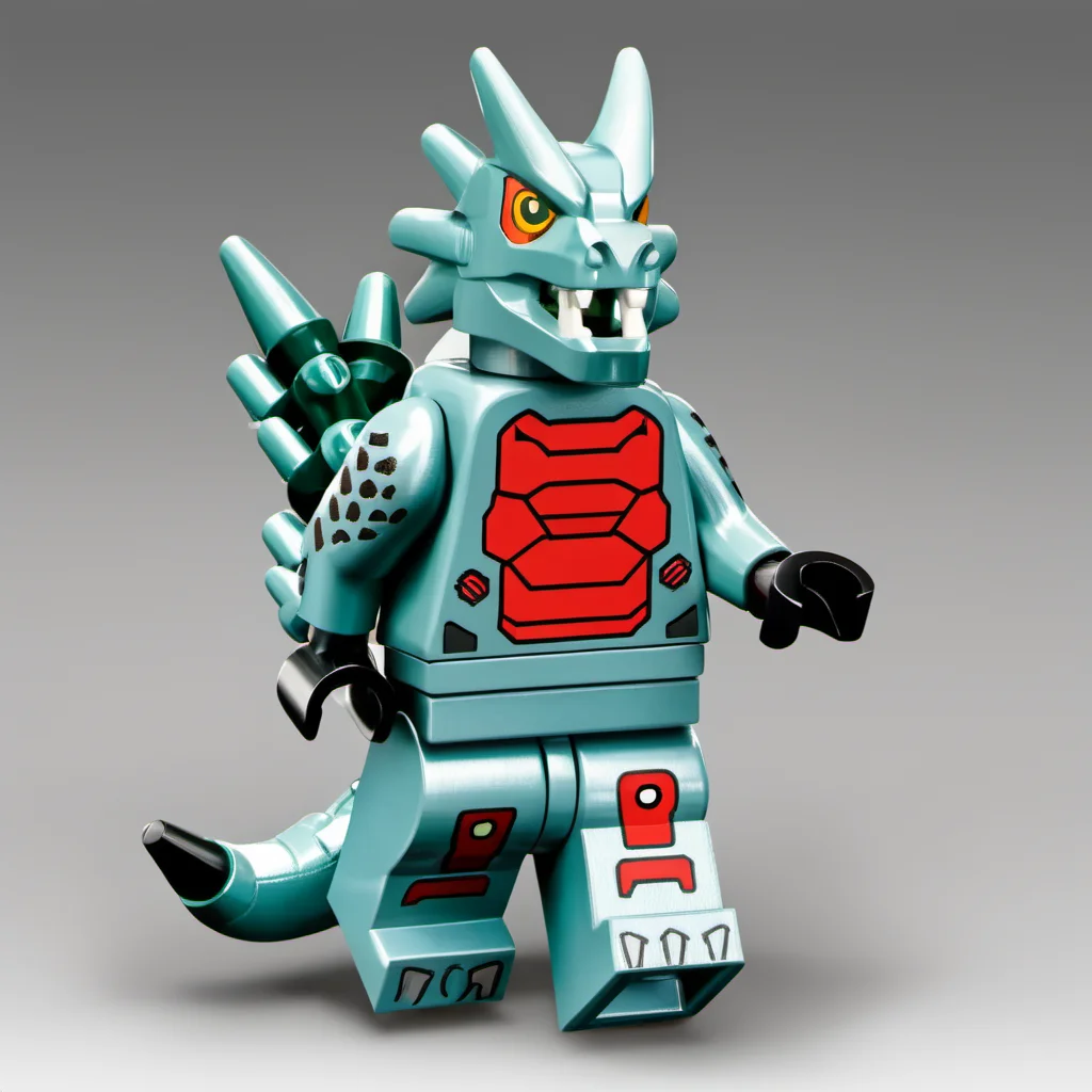 lego minifig of mecha godzilla<lora:legominifig-v1.0-000003:0.8>