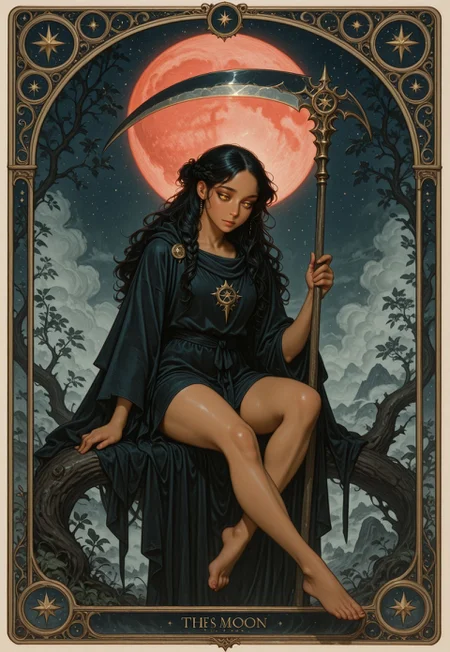 ((masterpiece)), (best quality:1.2), ((He's looking down:1.4)), (1male), dark skinned femboy, femboy, beatiful face, (detailed face:1.2), yellow eyes, (detailed eyes:1.2), black hair, wavy hair, (braid hairstyle:1.2), lonely