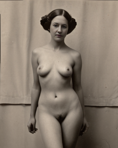 Archive photo, 1862, vintage nude,  <lora:dreamlookai_sd-v1_ckpt_db_DbFdmpew_ckp_tzKLMkMW_step_1200_photo_of_Elise_Books:1> <lora:VintageNude-000003:1>