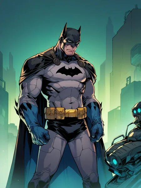 score_9, score_8_up, score_7_up, score_6_up, <lora:jl33XLP:0.8> jl33, 1boy, science fiction, batman,