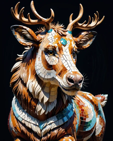 score_9, score_8_up, score_7_up, intricate details, rating_safe,
 <lora:MosaicStyle:1>,
1boy(Mosaic, made from colored stone pieces, 
feral furry, elk, 
full body, looking at the viewer, solo, smiling), black background, 
<lora:ral-chrosc-clr:0.3>, ral-chrosc-clr,
<lora:xl_more_art-full_v1:0.3>,
<lora:add-detail-xl:0.3>