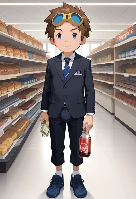 score_9, score_8_up, score_7_up, zPDXL2,
,full body
1boy, solo, goggles on head, brown hair,
Barbershop,black suit,holding money ,buying cola and cookie box, convenience store,Bulge
