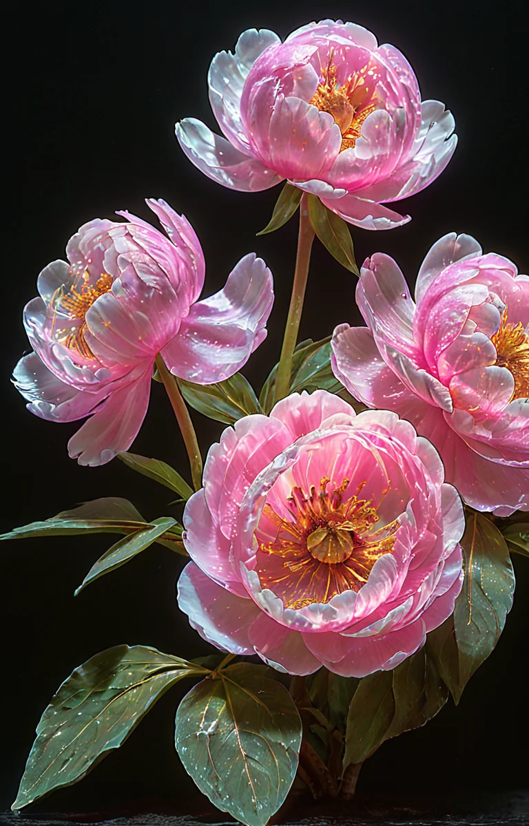 masterpiece,best quality,<lora:tbh34-sdxl:0.9>,illustration, decaying peonies