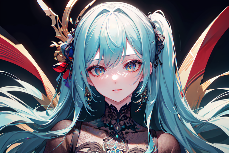 highly insanely detailed, masterpiece, top quality, best quality, highres, 4k, 8k, RAW photo, (very aesthetic, beautiful and aesthetic),  
(code_style,codestyle), 
<lora:CodeStyle (half generic class)_564920:0.3>, 
(1girl:1.3), 1other, 
a colorful background,(bold color background,colour sequence background),âââ