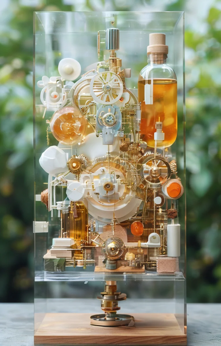 masterpiece,best quality,<lora:tbh244-sdxl:0.9>,illustration,style of Exploded assembly
A bottle of perfume in garden