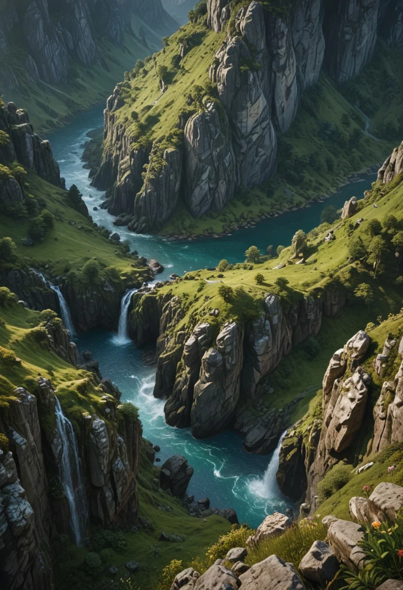 Visually-stunning sexy Hyper-realistic landscape scenic photo, masterpiece)), ((best quality)), intimate, cinematic, dynamic, JuggernautNegative, ultrarealistic 4k, movie-level texture, hand-painted details, epic, intricate, detailxl, Three-quarter view style