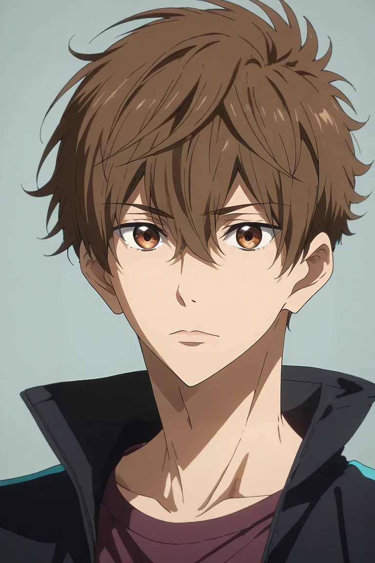 score_9, score_8_up, score_7_up, source_anime, rating_safe, , semi-realistic, looking at viewer, , , 1boy, solo, male focus, <lora:natsuya_kirishima_pony:0.94>, natsuya_kirishima, brown hair, brown eyes, short hair, hair between eyes, bangs, , atompunk, Arms folded across the chest, appearing closed off or guarded, <lora:sdxl_lightning_8step_lora:1>