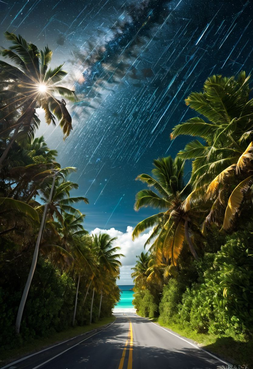caribbean setting, daytime meteor shower, amazing depth, double exposure, surreal, geometric patterns, intricately detailed, bokeh,  perfect balanced, deep fine borders, artistic photorealism , smooth,  great masterwork by Suiras<lora:add-detail-xl:2>  <lora:Double_Exposure:0.5>