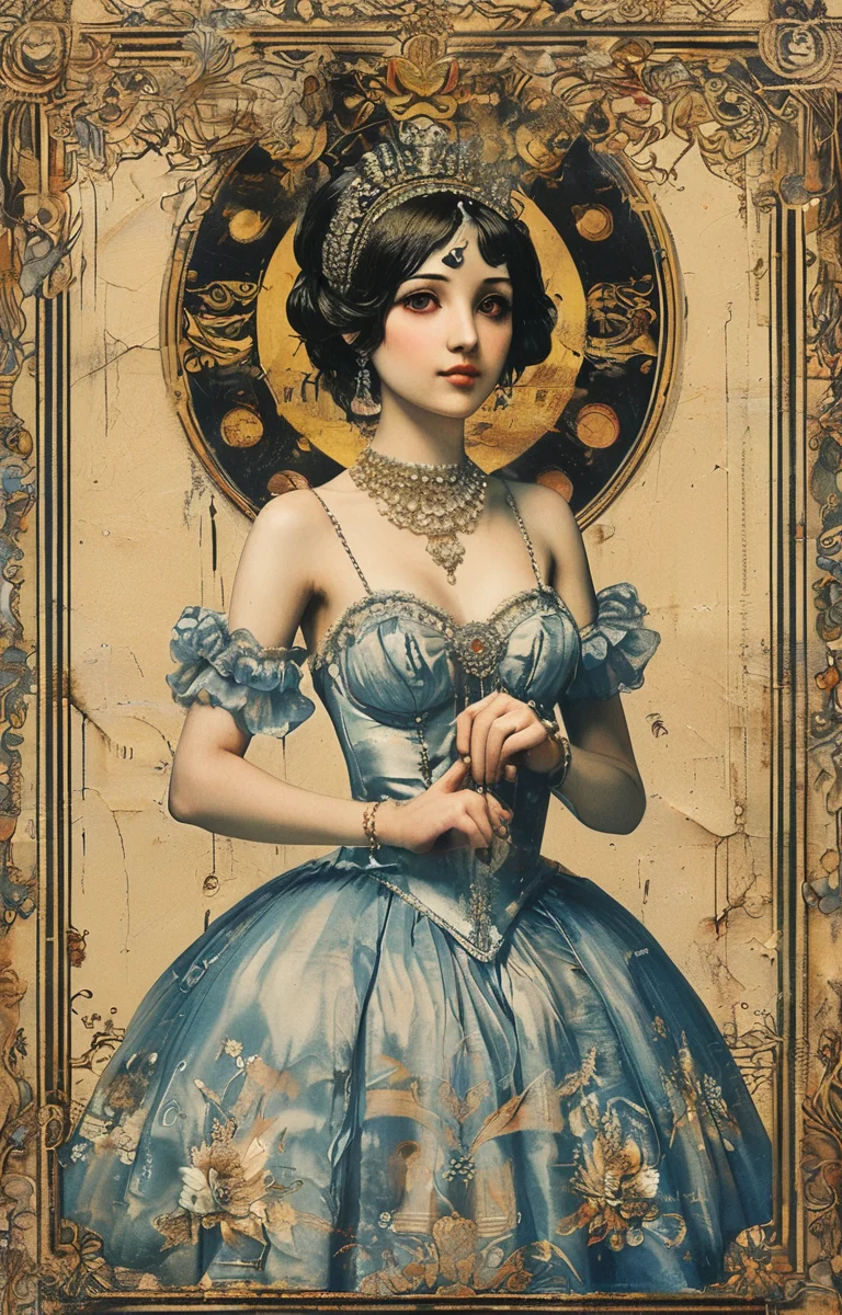 masterpiece,best quality,<lora:tbh238-sdxl:0.9>,illustration,style of Ravi Zupa, portrait of idolmaster cinderella girls,