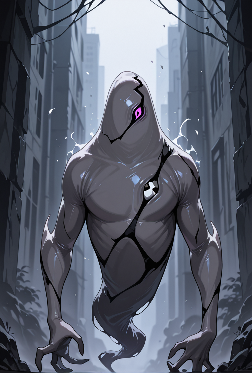 <lora:ghostfreak-02:1> ghostfreak, solo, no humans, purple eye, ghost,, masterpiece, best quality, amazing quality, very aesthetic, absurdres, newest,