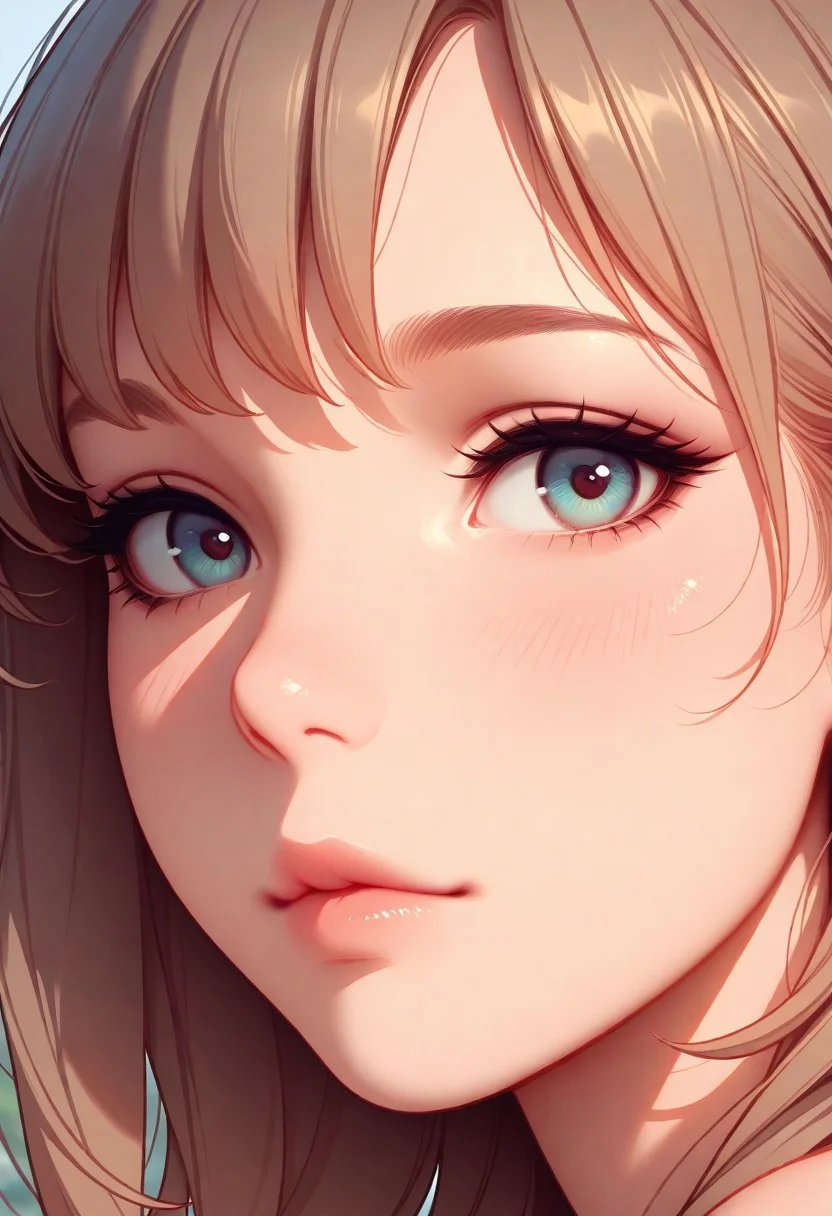 masterpiece, best quality, amazing quality, very aesthetic, flat colors, (artist:Tsuaii:1),
1girl, close up portrait, eye focus, looking at viewer