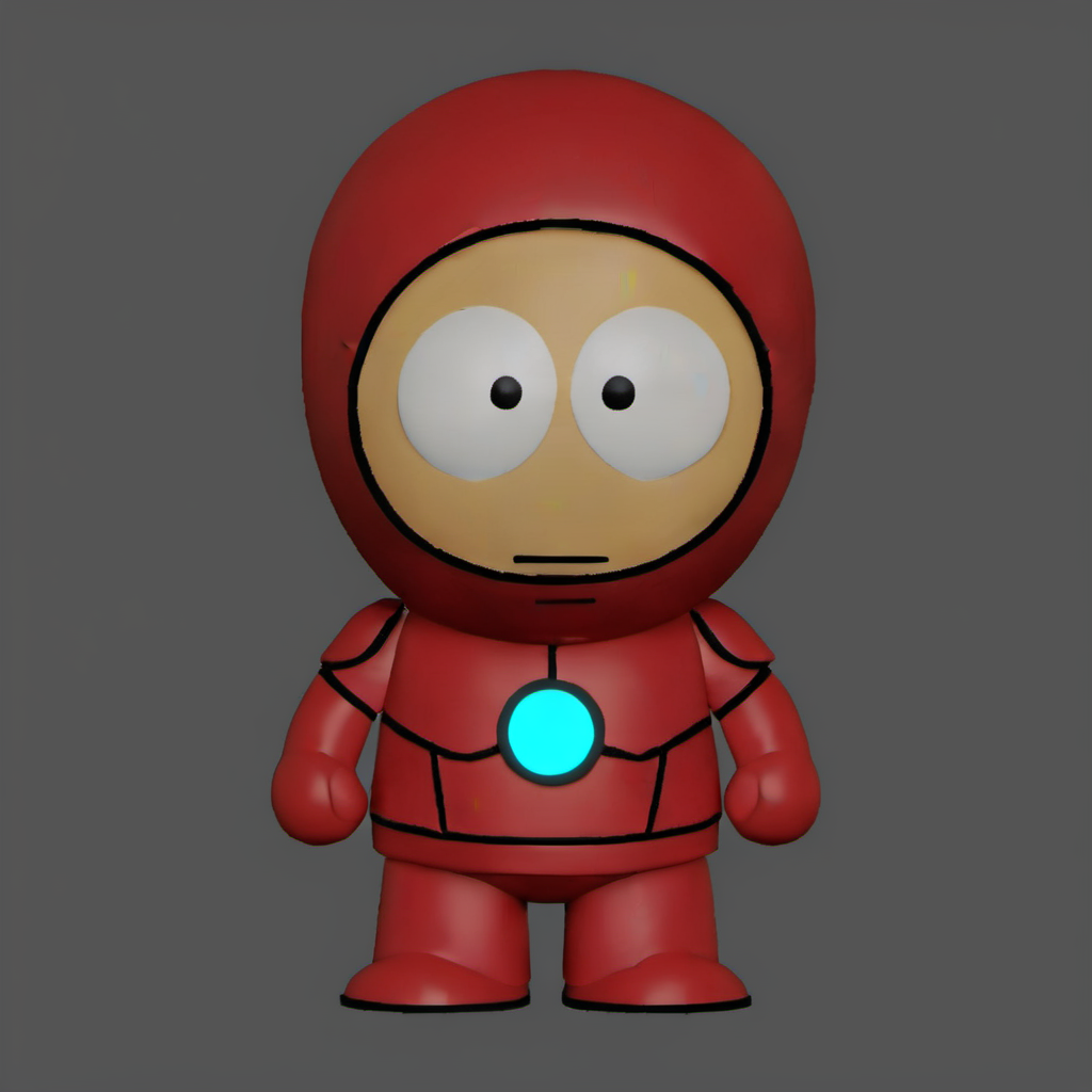 kenny as ironman <lora:SouthPark3D1024-000315:0.8>