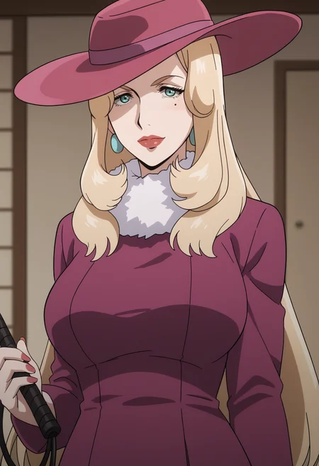 score_9, score_8_up, score_7_up, source_anime,  BREAK, 1girl, solo,   <lora:DX888Elena:1>, elena hanakaze, mature female,  mole, very long hair,   BREAK  coat, hat, fur scarf, earrings, jewelry,  holding whip,