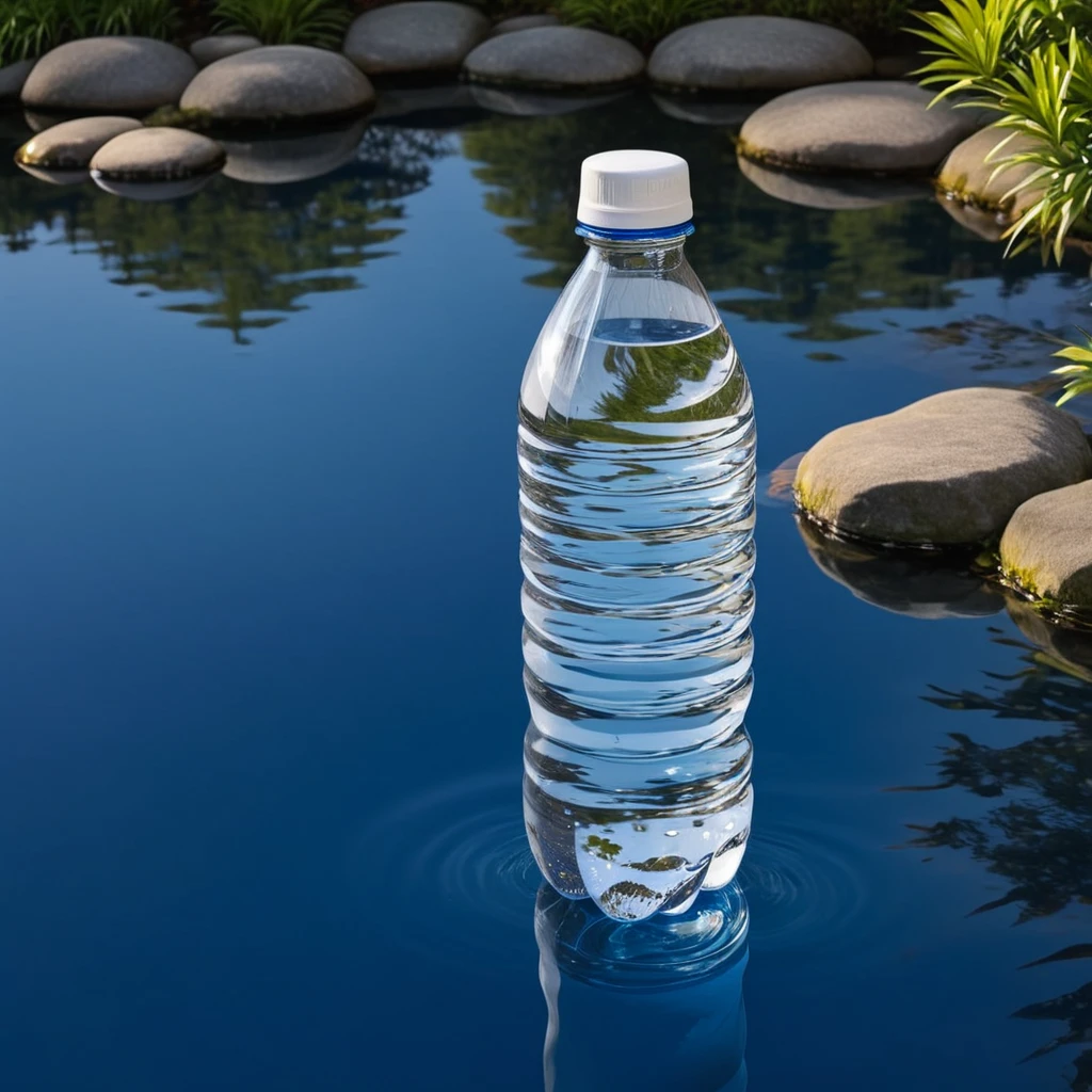 (water bottle showcase) <lora:16_water_bottle_showcase:1.1>
Blue background,
high quality, professional, highres, amazing, dramatic,
(Traditional Japanese garden and serene pond:0.5),