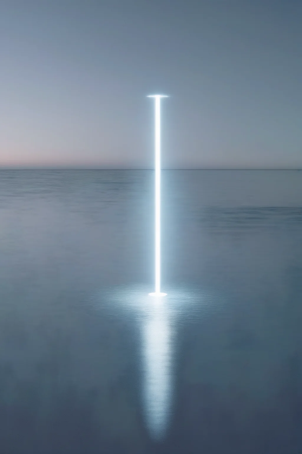 <lora:Photographer Reuben Wu Style:1>Photographer Reuben Wu Style - a water with a white light in the middle of it