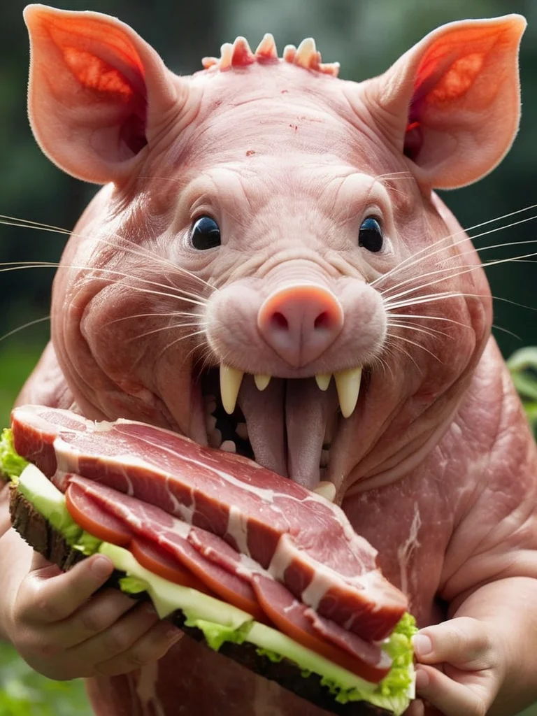 meahophontron of ral-rawmeat <lora:ral-rawmeat-sdxl:0.2>