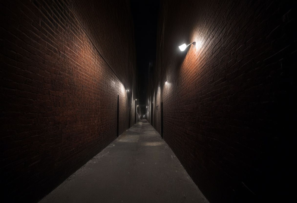 the alley