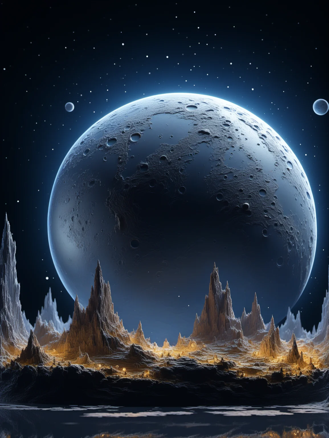BJ_Full_Moon,outdoors,sky,water,no_humans,night,moon,star_\(sky\),night_sky,scenery,full_moon,planet,
photo,8k,intricate,highly detailed,majestic,digital photography,(masterpiece, sidelighting, finely detailed beautiful eyes:1.2),hdr,realistic,high definition,
<lora:Full_Moon(7560):0.7>,