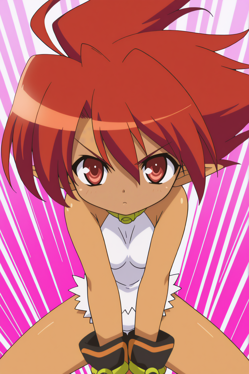 anime coloring, dynamic pose, masterpiece, Tanarotte <lora:Macademi_Wasshoi_-_Tanarotte_-_illustrious:0.8>