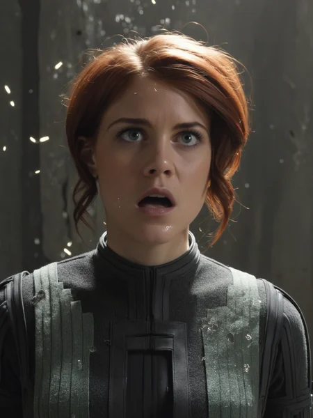a woman,cinematic,faced to viewer,(cute:0.5),realistic,dramatic lighting,particles,debris,solo,solo focus,
<lora:Jasse_Faden_v6_biglust:0.95>woman,jasfdn face,jas hair,asynch clothes,shocked,