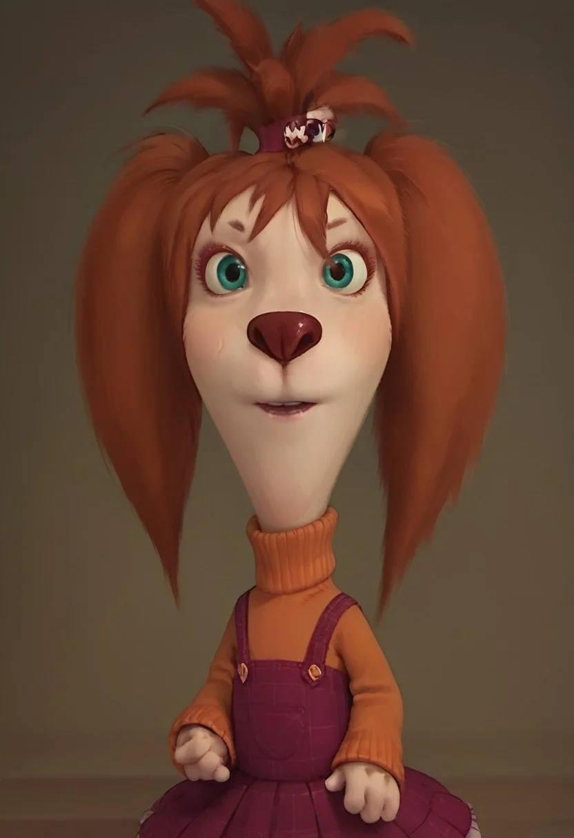 score_9, score_8_up, score_7_up, score_6_up, 1girl, solo, skinny, Liza_Barboskina, dog anthro, female