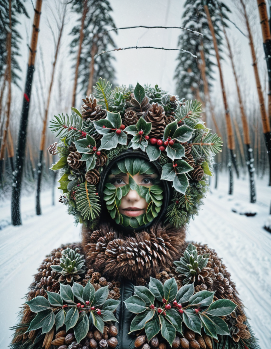 photograph plantpeoplelora, portrait, woman, winter, 50mm . cinematic 4k epic detailed 4k epic detailed photograph shot on kodak detailed cinematic hbo dark moody, 35mm photo, grainy, vignette, vintage, Kodachrome, Lomography, stained, highly detailed, found footage
