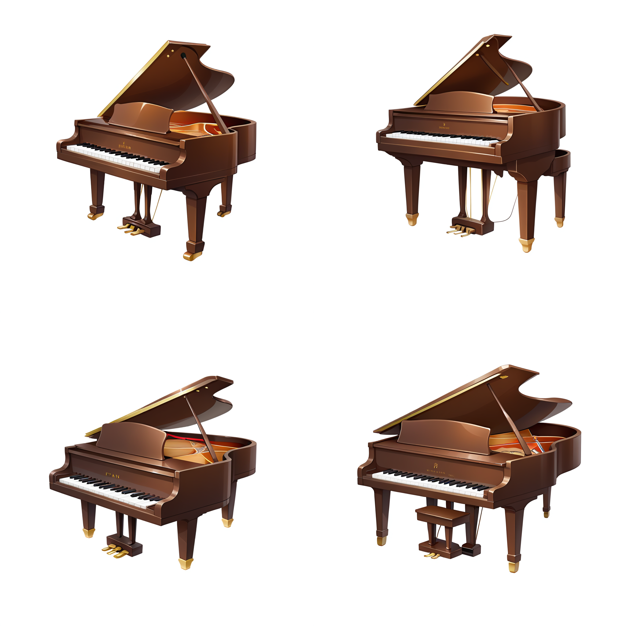 icon of brown piano, white background, <lora:sxz-2dicons-v2-sdxl:0.8>