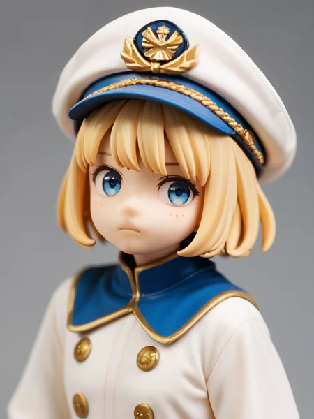 score_9, score_8_up, score_7_up, score_6_up, 1girl, blondy hair, short hair, blue eyes, captain hat, <lora:captain_hat_pony_v1.0:0.9>