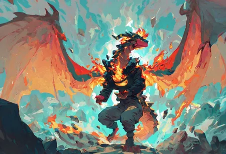 score_9, score_8_up, score_7_up, score_6_up,
latge hellscape, magma, fore, lave rock, volcaniceruption, fire dragon
large fire dragon, dragon wings, large wings, covered in fore, covered in rock,