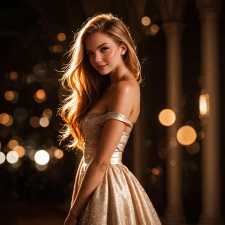 safe_pos, safe_pos, score_9, score_8_up, score_7_up, masterpiece, high quality, hyper realistic, 8k, detailed face, detailed eyes, (warm colors, bokeh, Natural skin, Freckles) BREAK
cowboy shot, tall very skinny supermodel looking softly at the viewer, blonde or brown or ginger hair, cute face, elegant nose, thin waist, off-shoulder fashionable clothing with a hint of innocence and grace, elegant skirt, side view,
perfect lighting, studio photography,
