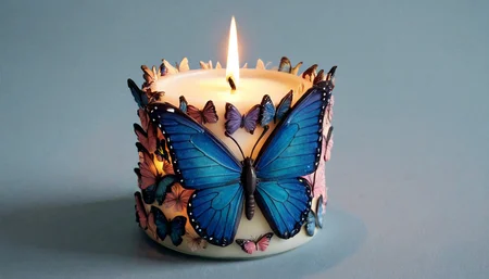 butterflyStyle, candle, <lora:butterflyStyle-000008:1>
