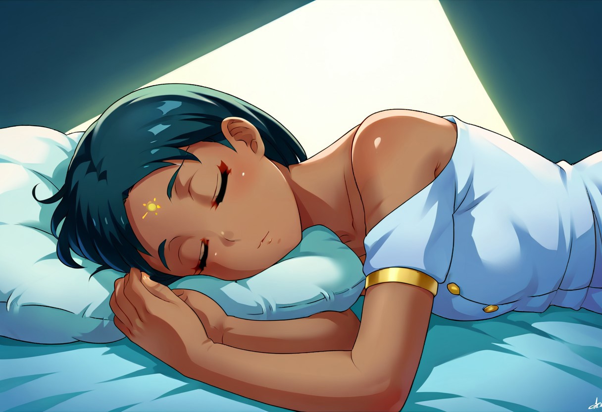 score_9, score_8, score_7, source_anime, ciel soleil, sleeping