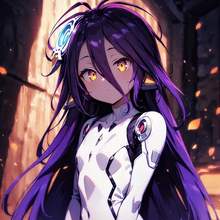 shuvi, (masterpiece, best quality, very aesthetic:1.2), white jumpsuit, standing, upper body, <lora:shuva-no-game-000008:0.8>