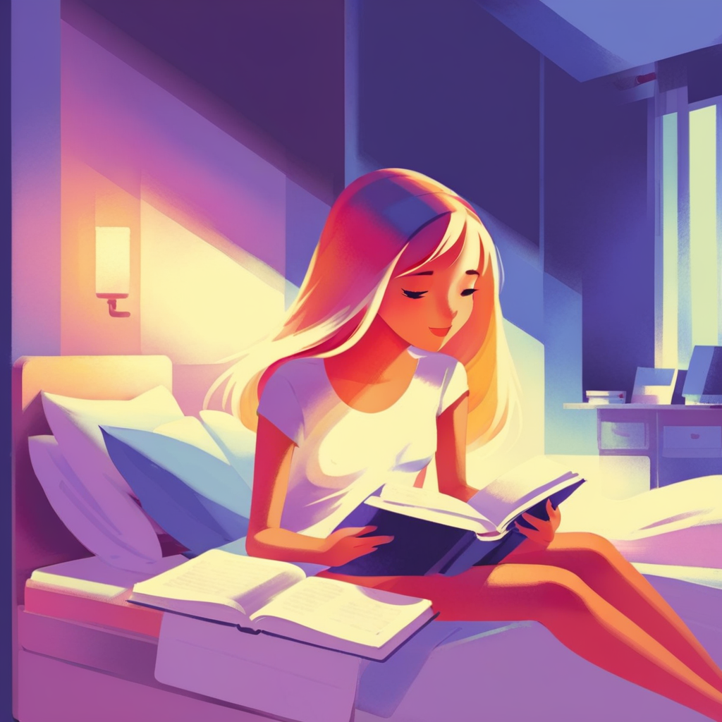 simplakart girl reading a book in bed
<lora:simplakart:1>