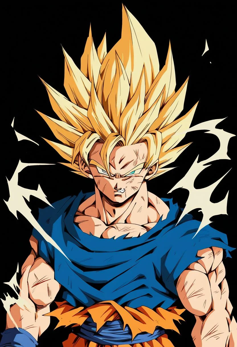 score_9, score_8_up, score_7_up, score_6_up,rating_questionable,((Solo:1.0)),(goku,sayan1), (super expresive), ultradetailed, masterpiece, best quality, highres