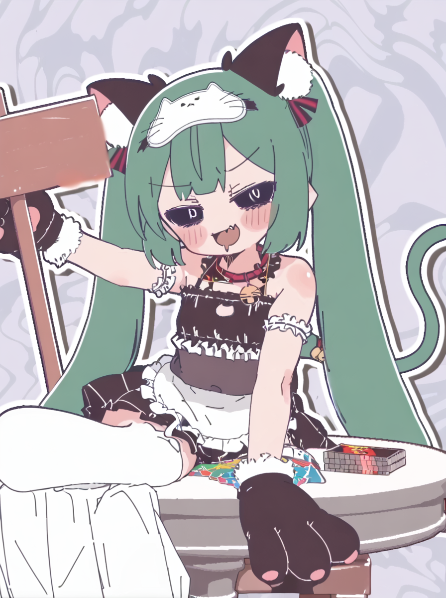 detailed background, shiny skin, posing,
<lora:nunumiku.pony:1>,
nunumiku, bbb,