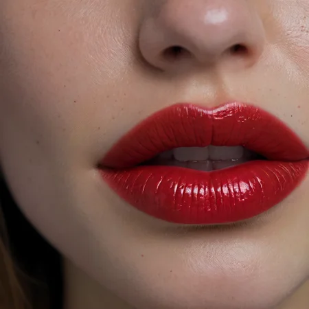 analog photograph, 19yo, 1girl, (nsfw, extreme lip close up, [seductive|sexual|erotic] lips:1.5), vibrant colours, pursed lips, red lipstick, (imperfect skin, realistic skin texture, freckles:0.25), perfect teeth, makeup, pale skin, hyper realistic, highres, masterpiece, 8k, cinematic lighting, photoshoot lighting<lora:RMSDXL_Enhance:2> <lora:sd_xl_dpo_lora_v1:0.5>