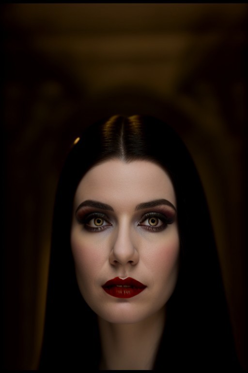 (Belgian) vampire girl, 23 years old, (beautiful:1.75), (very pale skin:1.35), (gothic makeup:0.99), (Red Lipstick:1), (black hair), (anime:0.35), (oval face:0.25), (Halloween), (night), (front view:1.25), (elegant), 10 minutes before the world will end, (back light),  hyper-realistic, (ultra-detailed:1), (insanely detailed:1), 4k, realistic 8k, shot on portra 400, (((masterpiece))), (perfect composition:1.55), (best quality), (HD), (Leonardo Da Vinci:0.10), ((Transylvanian Castle)), Perfect hand, Hand, Detailed hand