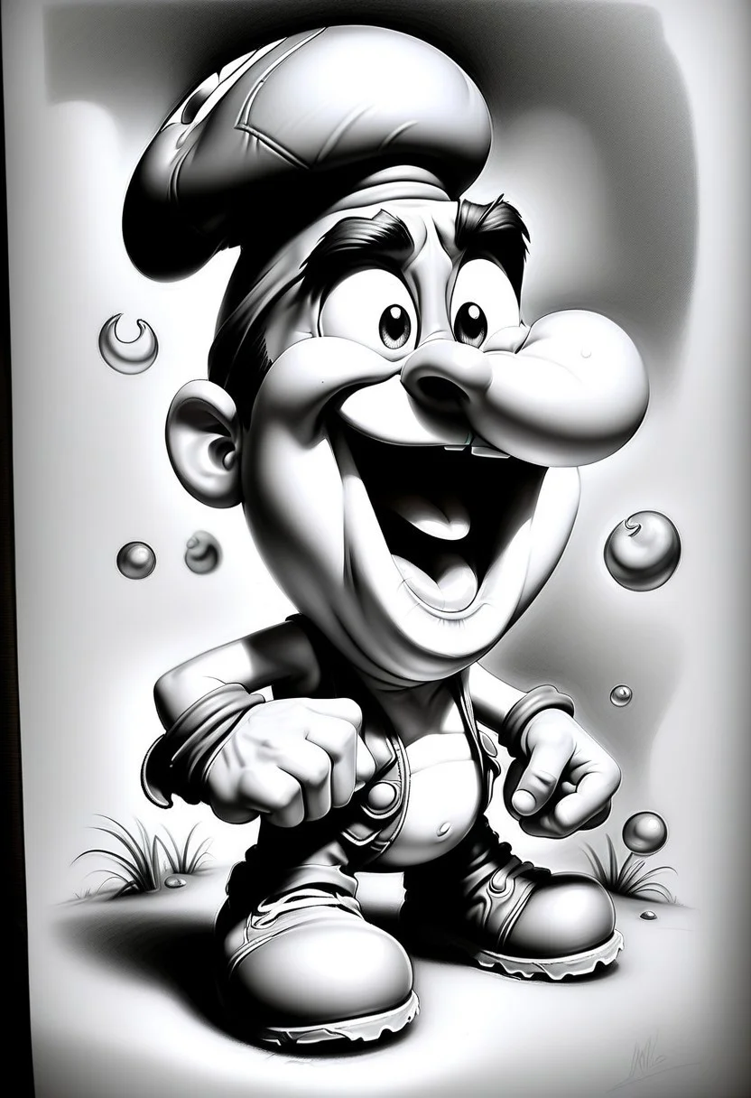 rayman made out of Jed-Pen  ,    <lora:PencilDrawingStyle:0.7>
